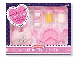 Melissa Doug 4888 Time to Eat Feeding Set