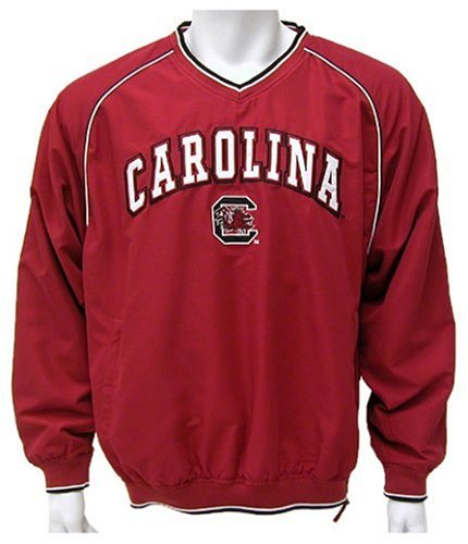 Buy South Carolina Gamecocks Mens Stratus Pullover Jacket by Colosseum Athletics