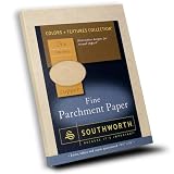 Southworth Colors + Textures Fine Parchment Paper, 24#, 8.5 x 11Inches Inches, Copper, 100 per Pack (P894CK)