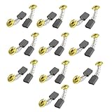 uxcell カーボンブラシ　カーボンメタル製　パワーツール　スペア部分　10 ペア入り　Makita CB303