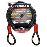 Trimax TDL815 Trimaflex 8' X 15mm Dual Loop Multi-Use Cable
