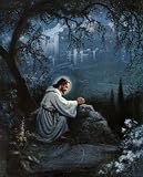 Jesus (Agony in the Garden) Art Poster Print - 16x20