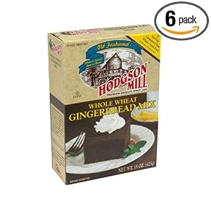 Hodgson Mill Whole Wheat Gingerbread Mix, 15-Ounce Units (Pack of 6) by Hodgson Mill