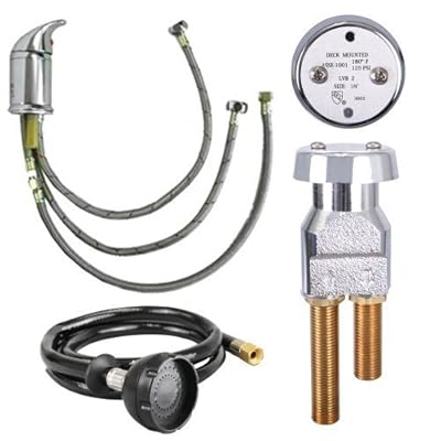 UPC Certified Salon Shampoo Bowl Faucet, Sprayer & Vacuum Breaker SU-94 by Salon CA