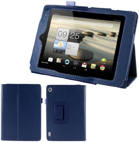 Dark Blue Magentic Stand Case Cover for Acer Iconia Tab A1-810 7.9"