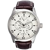 Guess - W95046G1 - Montre Homme - Montre Quartz Analogique - Collection Dress Acier Newport - Bracelet en Cuirpar Guess