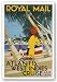 West Indies Cruise by Reproduction Vintage Poster 36"x24" Art Print Poster