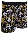 Fleur de Lis Black Boxer Shorts for men