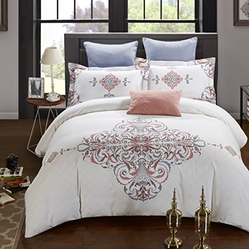 Amiinnao-Bedding Personalized stylish bedding pro-skin care thick mill gross cotton bed linen autumn and winter Four piece set, Rolf ,1.5-1.8M card standard number of sheets