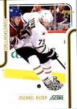 2011/12 Score Hockey Card # 164 Michael Ryder Dallas Stars In Protective Display Case !