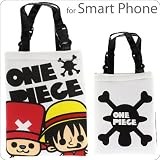 ワンピース×パンソンワークス《POP》スマホトート【Eホワイト】☆アニメキャラクターグッズ（マメトートポーチ）通販☆ ワンピ