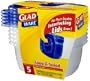 Gladware Soup&Salad Food Storage Containers, 5-Count Packages (Pack of 6)