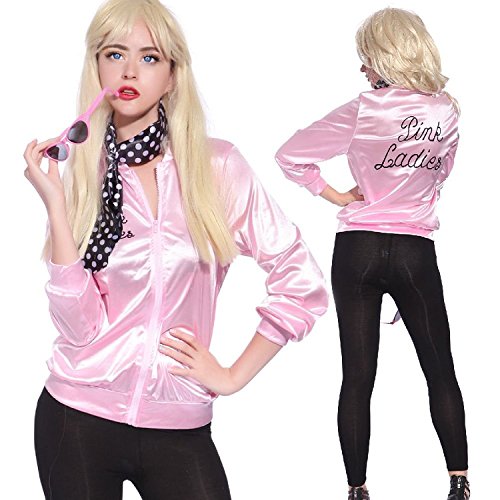 Top 5 Best grease adult pink ladies jacket for sale 2016 Best Gifts