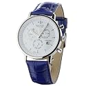 Haas & Cie Herrenuhr Vitesse Chronograph Edelstahl/Blau MFH211ZWB-B