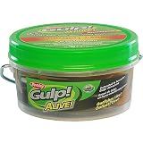 Gulp! Alive! Jumbo 5 Leech 5 And 3 Minnow Assortment 18-Oz Bucket