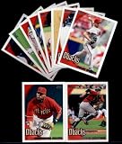 2010 Topps Baseball Cards Arizona Diamondbacks Complete Team Set - 21 Cards including Reynolds, Webb, Haren, Montero, Davis, Tracy, Upton, Byrnes, Drew & more!