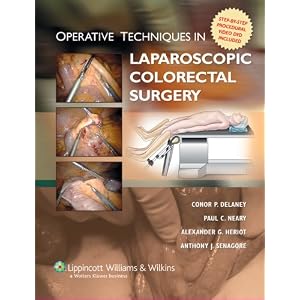 Click here to buy Operative Techniques in Laparoscopic Colorectal Surgery by Conor P Delaney, Paul Neary, Alexander G Heriot, and Anthony J Senagore.