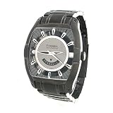 Fossil Mens Dress Automatic Watch - James Automatic - Grey IP 