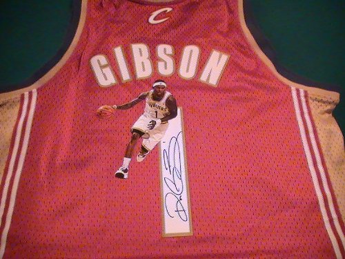 DANIEL GIBSON SIGNED AUTOGRAPHED JERSEY CLEVELAND CAVALIERS COA + PROOF PHOTO