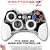 Chrome Skull on Black Skin by WraptorSkinz TM fits XBOX 360 Wireless Controller (CONTROLLER NOT INCLUDED)
