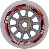 Rollerblade Replay Wheels w/ SG7 Bearings - 8 Pack - 80mm