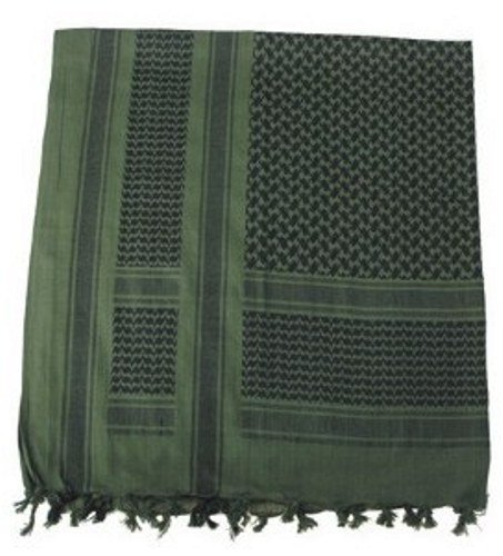 SHEMAGH PLO TUCH oliv schwarz