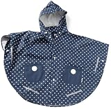 Playshoes Unisex - Kinder Regenmantel Playshoes Regen-Cape Punkte mit Reflektorstreifen, Art. 40 ...