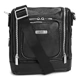 BAGAN Leder Umh�ngetasche "Bruxelles" (schwarz)von "Bagan"