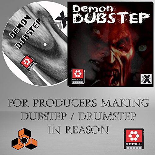 DEMON DUBSTEP - PROPELLERHEAD REASON REFILL - 1500 DrRex & Redrum / Synths / Bass & loads More!
