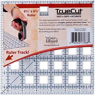 TrueCut Ruler 6 1/2'' x 6 1/2''