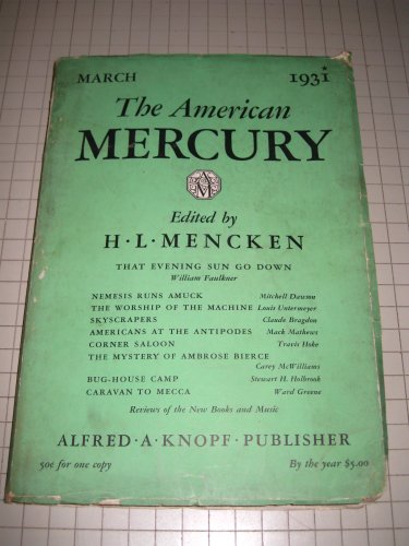 The American Mercury. 1931 - 03. (including 