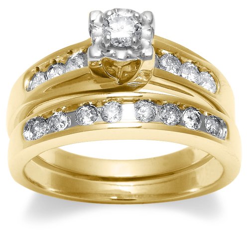 10k Diamond Bridal Set , Size 7