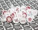 Class of 2016 Graduation Stickers for Hershey Kisses, Set of 324 (Red)
