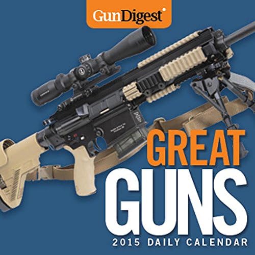 2015 GunDigest's Great Guns DAILY Box / PAGE-A-DAY Desk Calendar