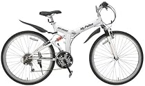 26折りたたみMTB18段変速WサスM630（W）