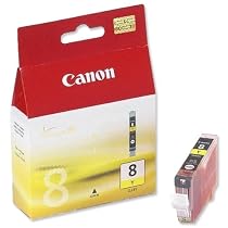 Canon Original CLI-8Y Yellow Cartridge