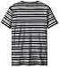 Lacoste Men's Short Sleeve Striped Jersey V-Neck Tee Shirt