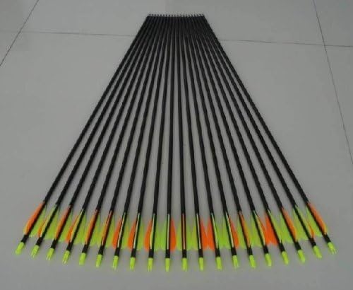 Golden Power Fiberglass Practice/hunting Arrows Point for Recurve Bow or Traditional Bow