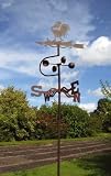 Solus Garden and Leisure Ltd ADORN COCKEREL WEATHERVANE WITH GROUND STAKE