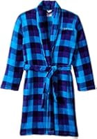 Calvin Klein Big Boys' Plaid Comfort Sleep Robe