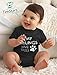 Tstars My Siblings Have Tails Cute Novelty Funny Infant Baby Boy Girl Bodysuit 6M Wow pink
