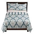 Havana Stripe 300Tc Duvet Set - Water Blue