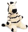 Jellycat Plush Junglie Zebra Small 10"