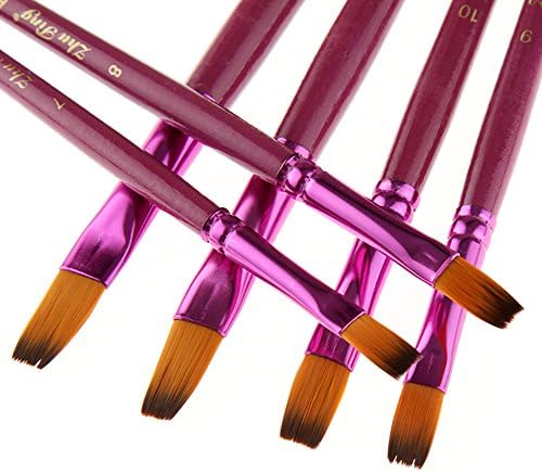 Acaciafashion 12pcs Painting Brushes Set Artist Nylon Hair Watercolor Oil Drawing Pen