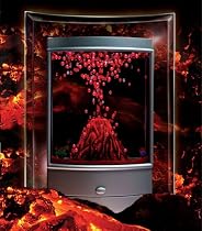 Nature's Fire Changing Volcano Kinetic Sculpture