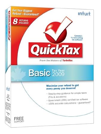 QuickTax Basic 2009 [Old Version]