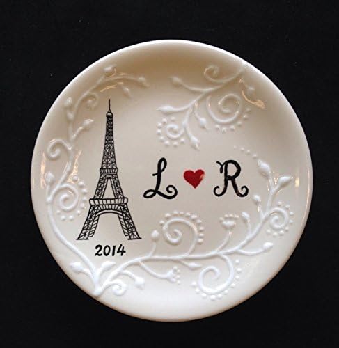 Eiffel Tower Ring dish, Engagement gift, Wedding gift , Valentine's day gift, Paris ring holder