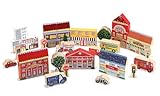 Melissa & Doug Town Blocks Play Set