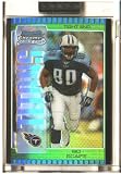 2005 Bowman Chrome Green Refractors Uncirculated 184 Bo Scaife (Football Cards) (Rookie Parallel - Serial #'d to 399) UNCIRCULATED (ENCASED)