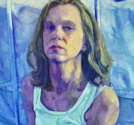 Custom Order #R7-FPJ, Oil on Canvas, Custom Painting of The Person You Love, For 1 Person of Customer's Choice, Style: Photo-Realism, with Signature Text 